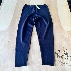 James Street Co Knit Jogger Navy Leggings